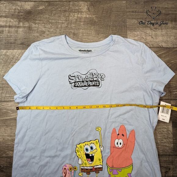 Nickelodeon Sponge Bob Square Pants Tee Shirt Size XXL - Picture 3 of 5
